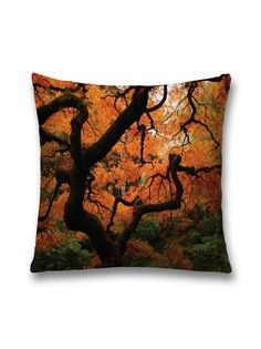 Наволочка JoyArty декоративная "Ветвистое дерево" на молнии, 45x45 см