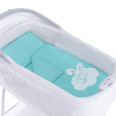 Комплект постельного белья Simplicity Dreams Bunny Stars Салатовый, 5 предметов