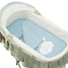 Комплект постельного белья Simplicity Dreams Bunny Stars Голубой, 5 предметов