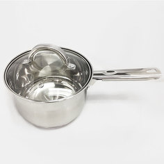Ковш Webber 2,1 л. со стеклянной крышкой