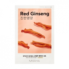Маска для лица MISSHA, с экстрактом красного женшеня, Airy Fit Sheet Mask 19гр.