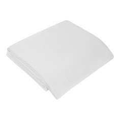 Покрывало TEXTURE PIQUE 50 % хлопок, 50% полиэстер white (белый) 260Х240 CASUAL AVENUE Lappartement