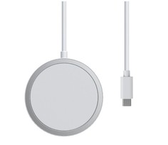 Беспроводное зарядное устройство MagSafe (2455) 20W, white No Brand