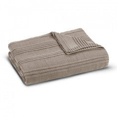 Плед MOLLY THROW 100% хлопок warm grey (дым) 130x170 CASUAL AVENUE Lappartement