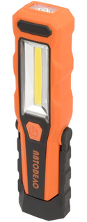 Переноска светодиодная поворотная с маг., АвтоDело 3COB+1LED, 280Lm, Li-ion 1800mAh 44310