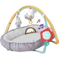 Развивающий коврик Taf Toys музыкальный, с мягкими бортами 100 х 80