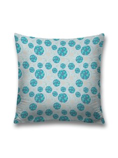 Наволочка JoyArty декоративная "Тайные планеты" на молнии, 45x45 см