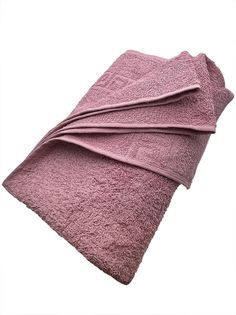 Полотенце пляжное банное, размер 100*180 см. Сирень TM Textile