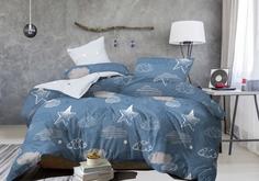 Постельное белье "LUXOR" из поплина, 6 XY-36 (A/В), Размер: 2.0 евро простыня Бояртекс