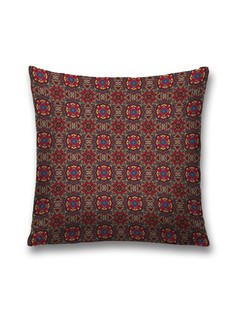 Наволочка JoyArty декоративная "Цветы гвоздики" на молнии, 45x45 см