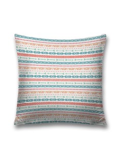 Наволочка JoyArty декоративная "Фигурное движение" на молнии, 45x45 см