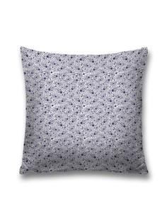 Наволочка JoyArty декоративная "Комбинированная материя" на молнии, 45x45 см