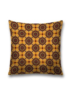 Наволочка JoyArty декоративная "Солнечная роскошь" на молнии, 45x45 см