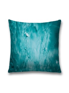 Наволочка JoyArty декоративная "Ночной цветок" на молнии, 45x45 см