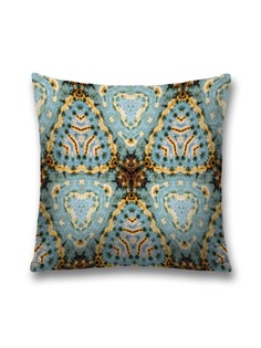 Наволочка JoyArty декоративная "Геометрия воображения" на молнии, 45x45 см