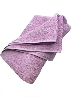 Полотенце пляжное банное, размер 100*180 см. Светлая сирень TM Textile