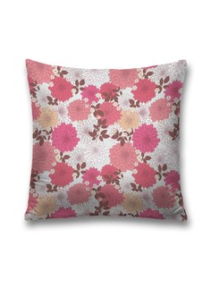 Наволочка JoyArty декоративная "Цветочное поле" на молнии, 45x45 см