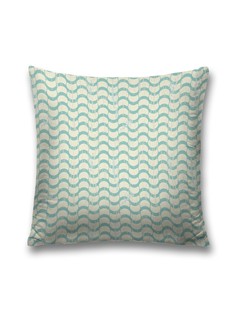 Наволочка JoyArty декоративная "Волны полукругами" на молнии, 45x45 см