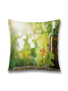 Наволочка JoyArty декоративная "Виноградный рай" на молнии, 45x45 см