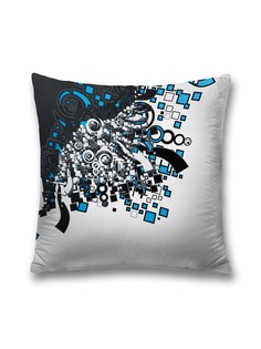 Наволочка JoyArty декоративная "Фанки ретро" на молнии, 45x45 см