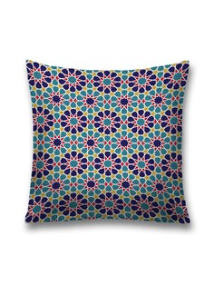 Наволочка JoyArty декоративная "Геометрические узоры" на молнии, 45x45 см