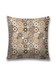 Наволочка JoyArty декоративная "Восточный орнамент" на молнии, 45x45 см