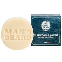 Твердый шампунь с Козьим молоком репейным аргановым и жожоба маслами MANS BEARD 200 г