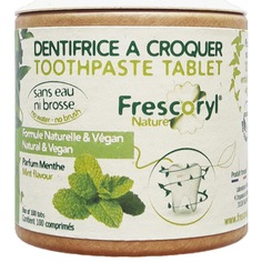 Зубная паста жевательная Frescoryl МЯТА 100 таблеток