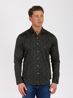 Рубашка мужская DAIROS GD81100433 зеленая XL