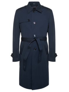 Плащ мужской Berkytt 508 П763 синий 56/170 RU