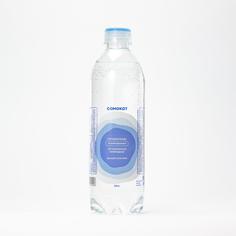 Вода Самокат артезианская; газированная; высшая категория; 500 мл