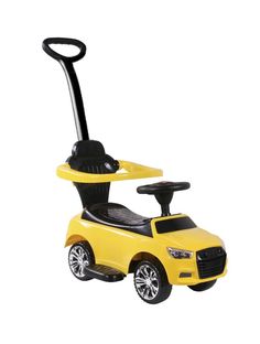Каталка-толокар RiverToys Audi JY-Z06A желтый