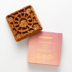 Вафли Самокат | овсяные; с курагой; изюмом и финиковым сиропом; 1 шт.