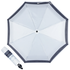 Зонт складной женский автоматический FERRE MILANO 6014-OC белый/синий