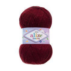 Пряжа ALIZE SEKERIM BEBE 100гр. 320м (100% акрил) (57 бордовый)
