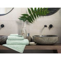 Полотенце Togas Шарлиз 70x140 см, свежий нежно-зеленый, 1021.00080