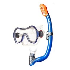 Набор для плавания Salvas Wave Set EA530S1BYSTB, маска Viva Md.+Трубка Master Jr