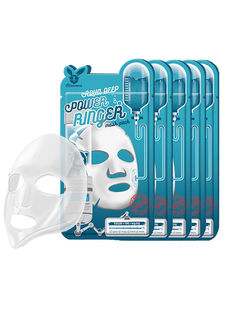 Маска Elizavecca Deep Power Ringer Mask Pack, Aqua 23мл 5 шт.