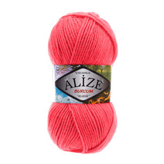 Пряжа ALIZE BURCUM KLASIK 100гр. 210м (100% Aкрил) (510 розовый леденец)