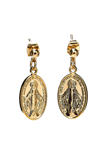 Серьги из бижутерного сплава Moon Paris MRQ-1901-024