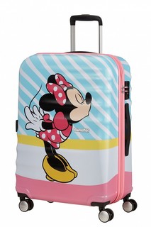 Чемодан женский American Tourister 31C-80004 поцелуйчик от минни; 67х26х47 см