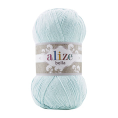 Пряжа ALIZE Bella 100 100гр. 360м.(100% хлопок) (514 зимнее небо)