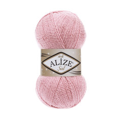 Пряжа ALIZE SAL SİM 100гр. 460м (5% Mеталлик - 95% Aкрил) (363 нежная роза)