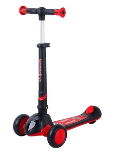 Трехколесный самокат Sportsbaby SpeedWay черно-красный MS-948