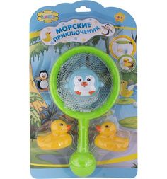 Игровой набор для ванны Игруша зеленый/голубой