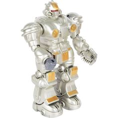 Интерактивный робот Zhorya Бласт 13 см серебряный