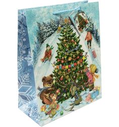Подарочный пакет Magic Time Новогодние гуляния, 18 см