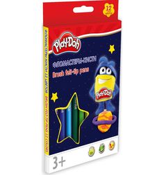 Фломастеры-кисти Play-Doh 12 цв.