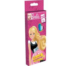 Набор цветных карандашей Barbie 24 шт