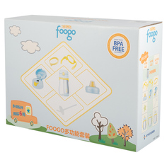Термос Thermos Foogo BP5353+BS5353BL, голубой/желтый